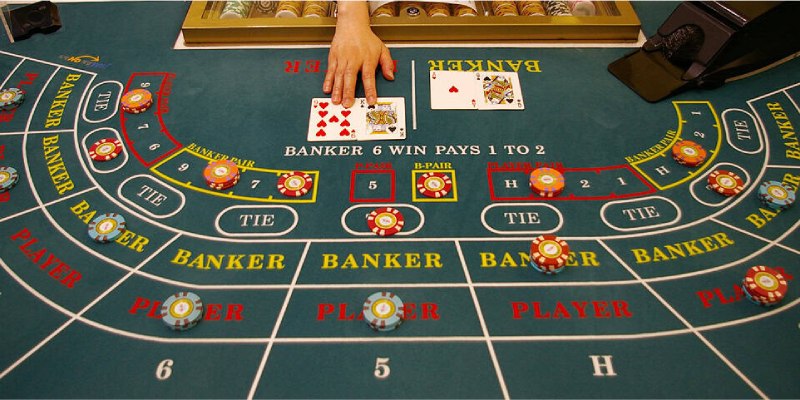 Các cửa cược phổ biến khi tham gia trò chơi Baccarat online